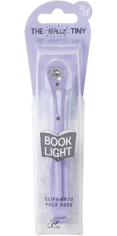 if The Really Tiny Booklight - Lilac - Treasure Island Toys