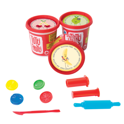 Tutti Frutti Lunch Bag Gluten Free Burgers Trio - Treasure Island Toys