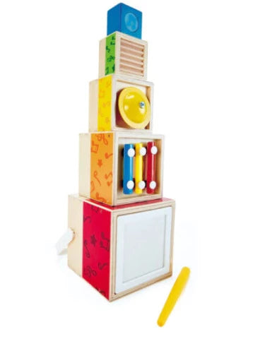 Hape Music Stacking Music Set Treasure Island Toys