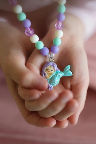 Great Pretenders Fashion - Matte Mermaid Necklace - Treasure Island Toys