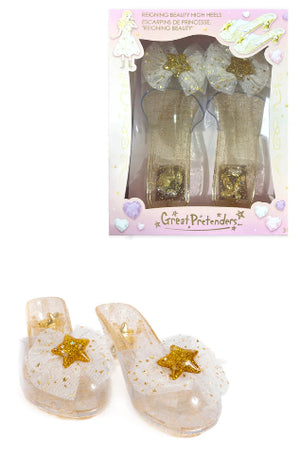 Great Pretenders Shoes - Reigning Beauty High Heels, Gold