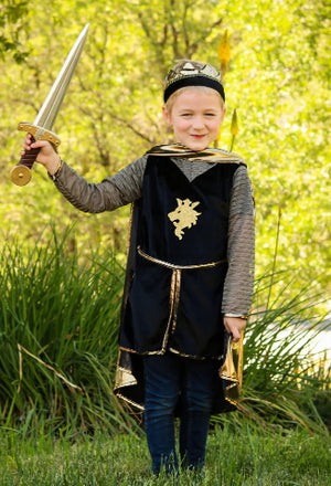 Great Pretenders Tunic with Cape - Knight Set, Gold
