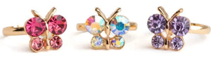 Great Pretenders Fashion - Boutique Rings Butterfly Gem - Treasure Island Toys