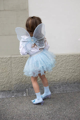 Great Pretenders Tutu - Iridescent Celestrial Fairy Skirt with Wings & Wand - Treasure Island Toys