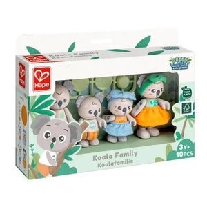 Hape Dollhouse Green Planet Explorers Family Koala - Treasure Island Toys