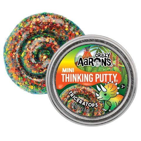 Crazy Aaron's Thinking Putty Mini - Triceratops