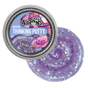 Crazy Aaron's Thinking Putty Mini - Country Pop - Treasure Island Toys