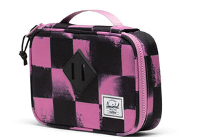 Herschel Heritage Pencil Case Stencil Checker Opera Mauve - Treasure Island Toys