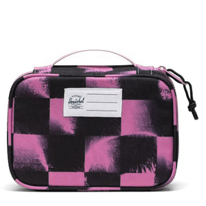 Herschel Heritage Pencil Case Stencil Checker Opera Mauve - Treasure Island Toys