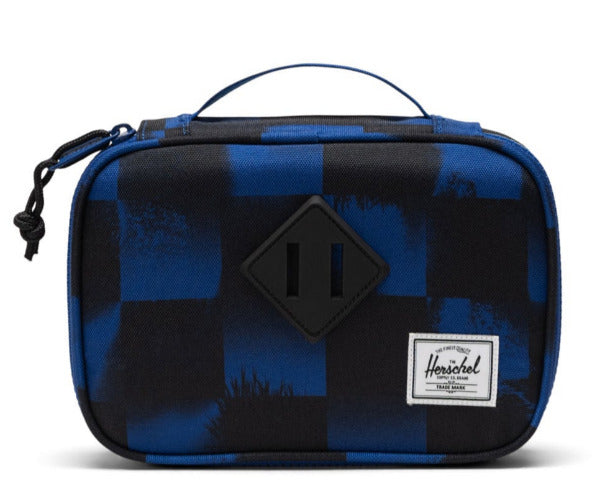 Herschel Heritage Pencil Case Stencil Checker Sodalite Blue - Treasure Island Toys