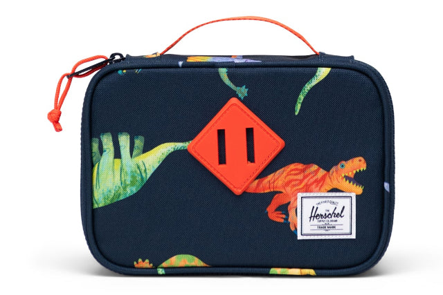 Herschel Heritage Pencil Case Watercolour Dinos Darkest Navy