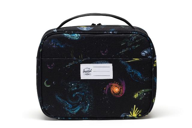 Herschel Pop Quiz Lunchbox UFO Galaxy