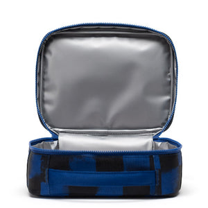 Herschel Pop Quiz Lunchbox Stencil Checker Sodalite Blue - Treasure Island Toys