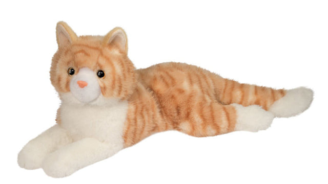 Douglas Cuddle Cat Mango Orange Stripe - Treasure Island Toys