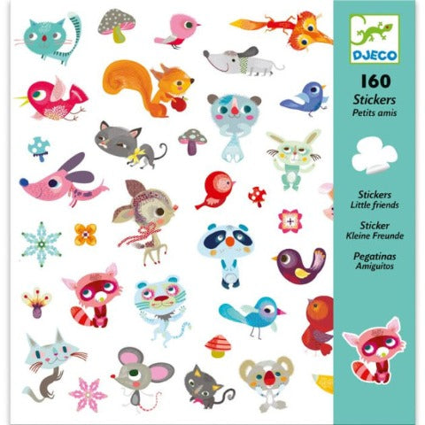 Djeco Art - Stickers Little Friends - Treasure Island Toys