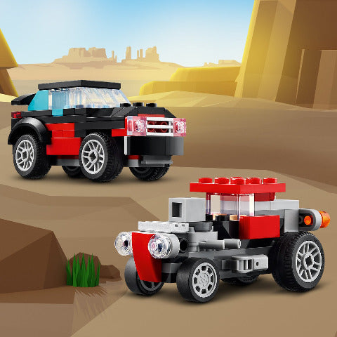 Lego Creator 3in1 Flatbed Truck with Helicopter - Treasure Island Toys