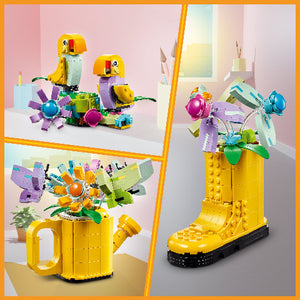 LEGO Creator 3in1 Flowers in a Watering Can - Treasure Island Toys