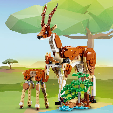 Lego Creator 3in1 Wild Safari Animals - Treasure Island Toys