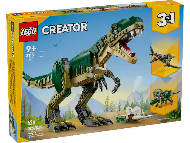 LEGO Creator T-Rex - Treasure Island Toys