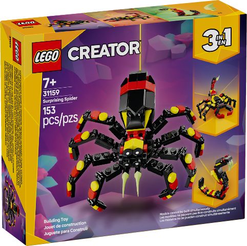 LEGO Creator 3in1 Wild Animal: Surprising Spider - Treasure Island Toys