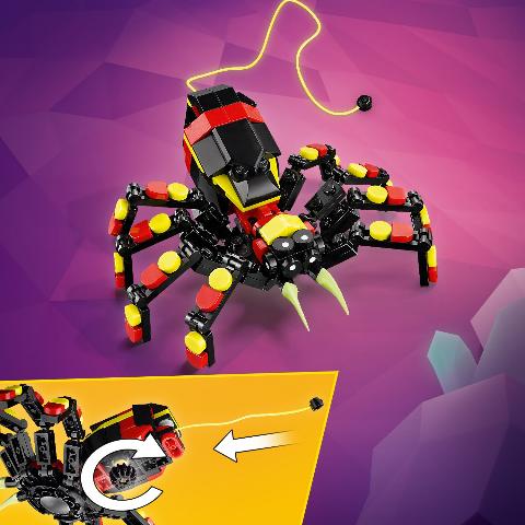 LEGO Creator 3in1 Wild Animal: Surprising Spider - Treasure Island Toys