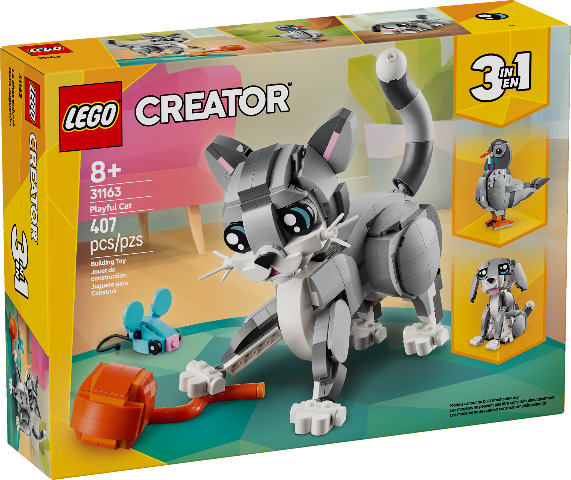 LEGO Creator 3in1 Playful Cat - Treasure Island Toys