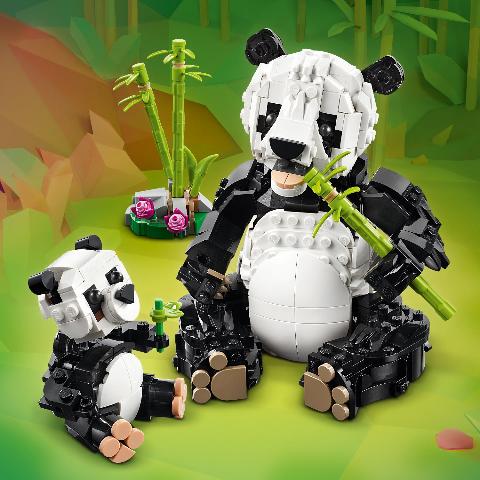 LEGO Creator 3in1 Wild Animals: Panda Family - Treasure Island Toys