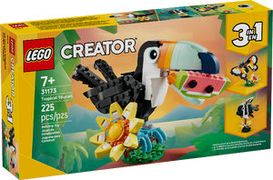 LEGO Creator 3in1 Wild Animals: Tropical Toucan - Treasure Island Toys
