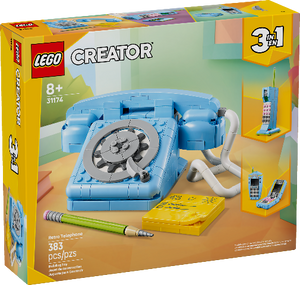 LEGO Creator 3in1 Retro Telephone - Treasure Island Toys