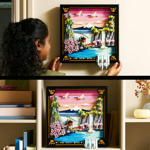 LEGO Art Japanese Cherry Blossom Landscape