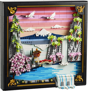 LEGO Art Japanese Cherry Blossom Landscape