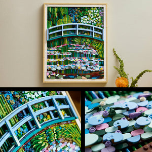 LEGO ART Claude Monet Bridge Over Japanese Bridge - Treasure Island Toys