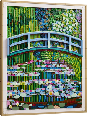LEGO ART Claude Monet Bridge Over Japanese Bridge - Treasure Island Toys