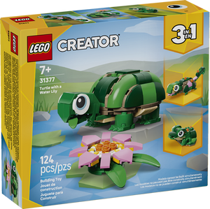 LEGO Creator 3in1 Turtle with a Water Lily Flower