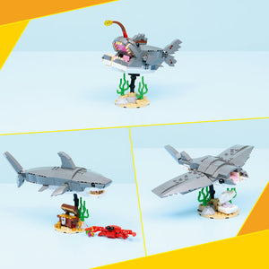 LEGO Creator 3in1 Fierce Shark with a Treasure Chest