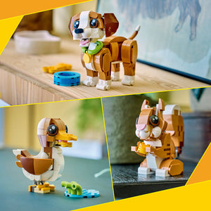 LEGO Creator 3in1 Cute Animals: Playful Puppy Dog