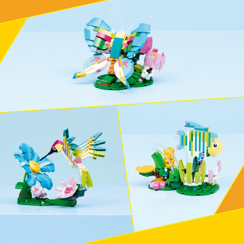 LEGO Creator 3in1 Wild Animals: Colorful Hummingbird - Treasure Island Toys