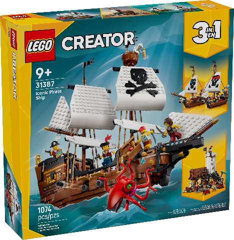 LEGO Creator 3in1 Iconic Pirate Ship