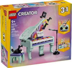 LEGO Creator 3in1 Music Decor Piano with Cat