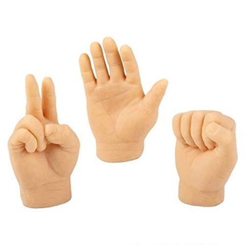 Rock, Paper, Scissors Finger Puppets - Treasure Island Toys