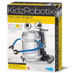 4M KidzRobotix Tin Can Robot - Treasure Island Toys