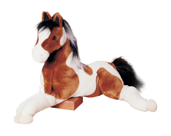 Douglas Cuddle Horse Natches Paint - Treasure Island Toys