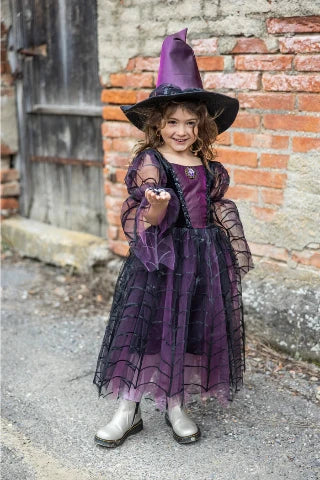 Great Pretenders Costume - Spider Witch Dress with Hat - Treasure Island Toys