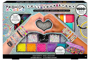 Fashion Angels Tell Your Story 1500+ Alphabet Bead Bracelet Kit