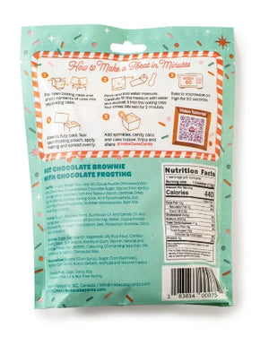 InstaCake Holiday Hot Chocolate Brownie - Chocolate Frosting - Treasure Island Toys