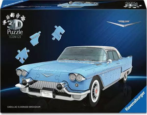 Ravensburger 3D Puzzle 108 Piece, Iconics Cadillac Eldorado Brougham