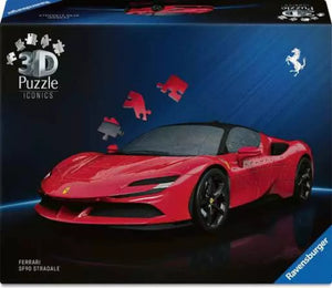 Ravensburger 3D Puzzle 108 Piece,  Iconics Ferrari SF90 Stradale
