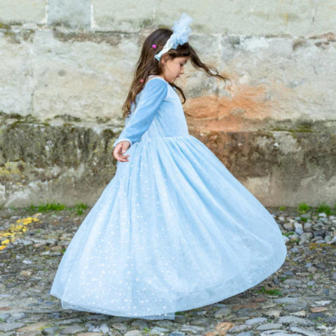 Great Pretenders Dress - Velvety Soft Sisters Forever Princess, Size 5-6 - Treasure Island Toys