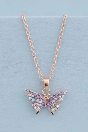 Great Pretenders Fashion - Boutique Necklace Butterfly Gem - Treasure Island Toys