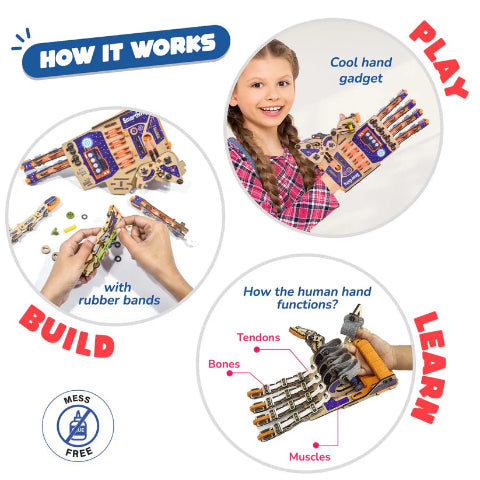 Smartivity Mechanical Hand - Treasure Island Toys